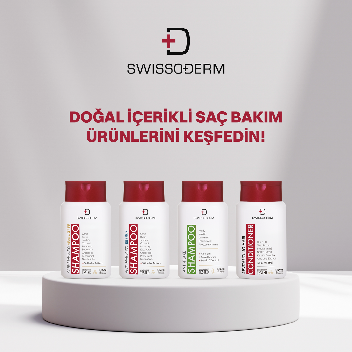 Doğal İçerikli Dökülme Karşıtı Şampuan Yağlı Saçlar - 300 ml