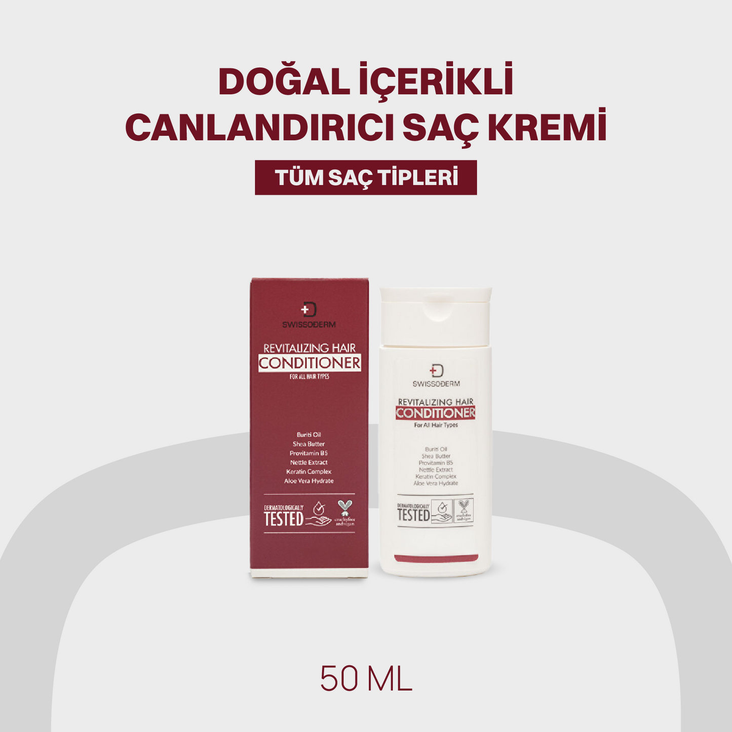 Natural Revitalizing Hair Conditioner | 50 ml