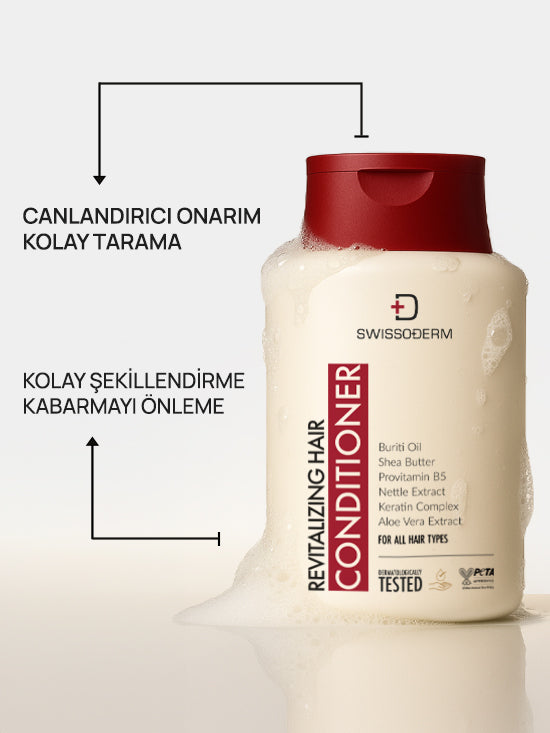 Doğal İçerikli Canlandırıcı Saç Kremi - 300 ml