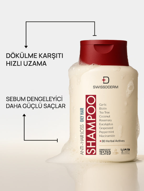 Doğal İçerikli Dökülme Karşıtı Şampuan - 300 ml